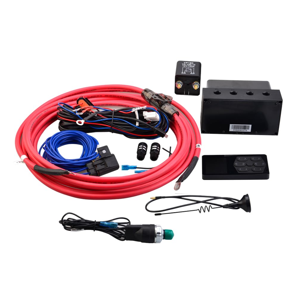 Air Management Top Grade Air Suspension System kit with Airlift Fitting Packs and 6mm vacuum tube, Electronic Controll System/pneumatic/airlift 5 Memory
