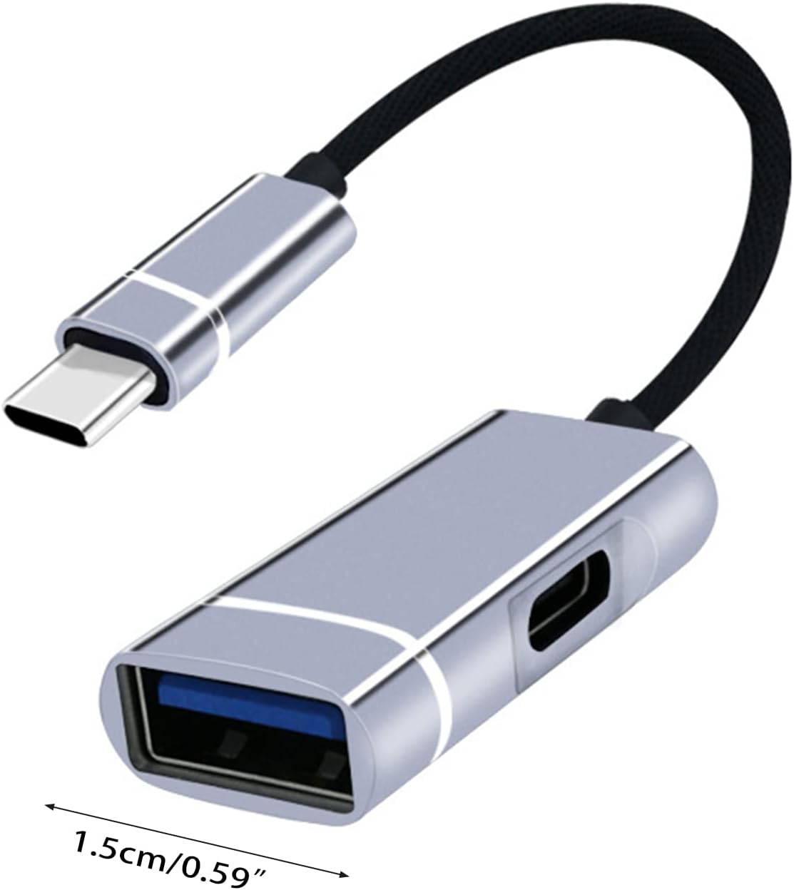 Yhplxyuus 2 1 USB3.0 Multifunctional Dockiong Station in USB Type C Hub Adapter to + PD Charging Port OTG Cable