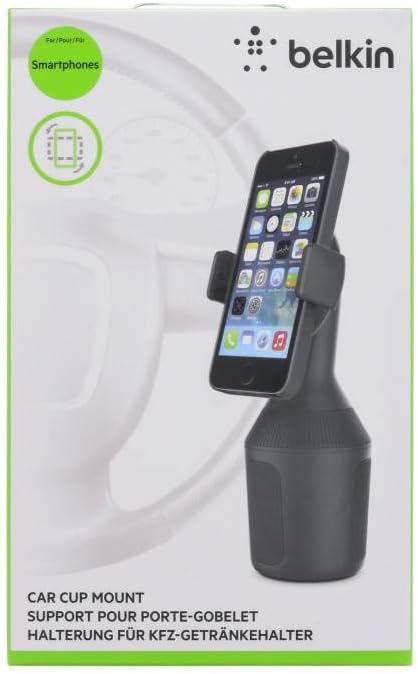 Belkin Smartphone Car Cup Holder Mount - Black Color