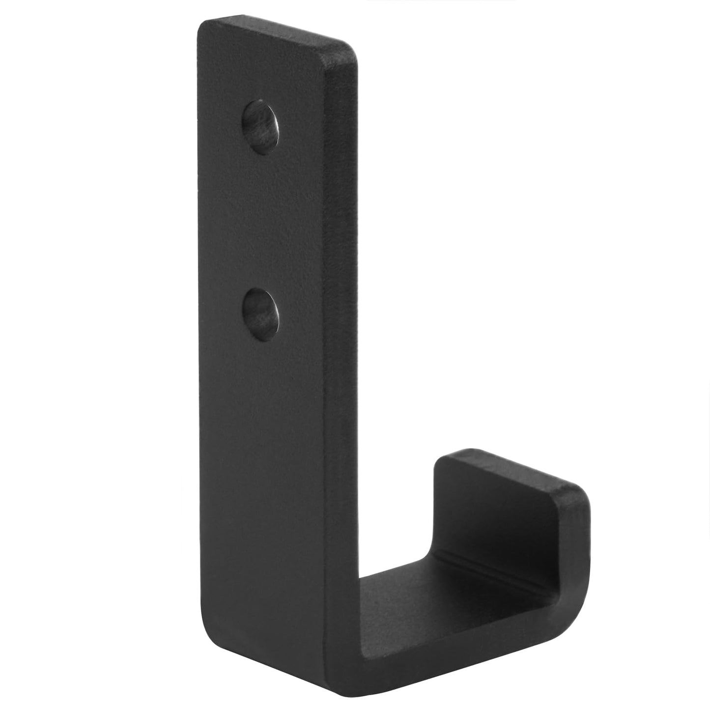 OTTFF 4 Pack 2-3/4" Heavy Duty J Hook, Black Steel Wall Mount Utility Hanger for Gym Barbell, Garage, 260 lbs