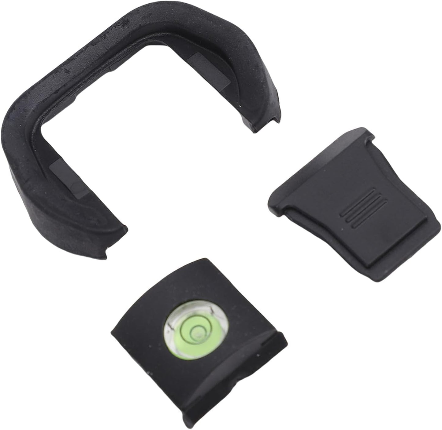 R5 R6 Bewinner Camera Eyecup Viewfinder, Hot Shoe Cover & Bubble Level Kit for - Silicone Eye Cup, Dust Cap, Spirit