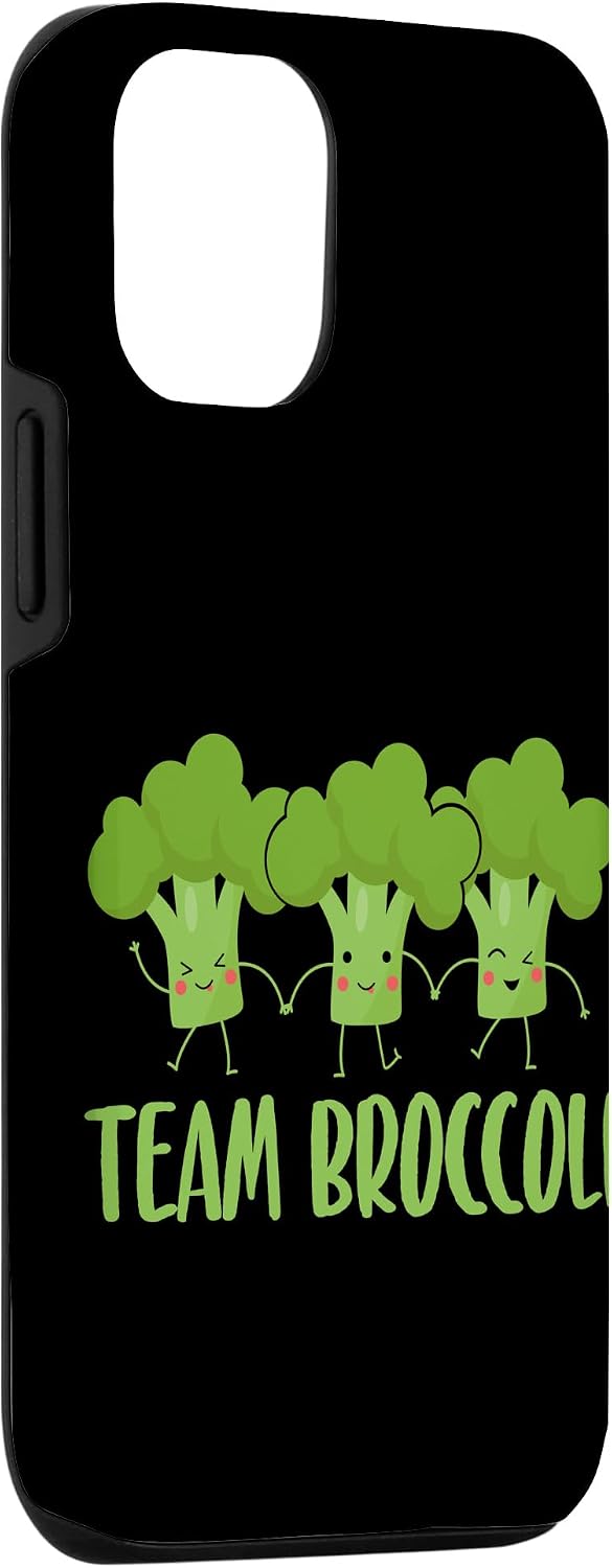 Broccoli, Team Broccoli 12/12 Broccoli Healthy Vegan Team Vegetables Health Case for iPhone Pro