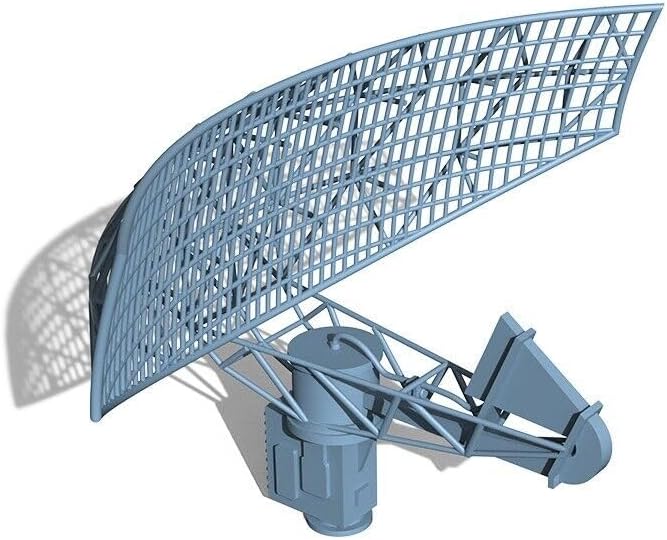 1/700 SPS-12 1955-1958 MRY-SFW Model Upgrade US Navy Air and SEA Surface Search Radar Antenna Navy Model Kit