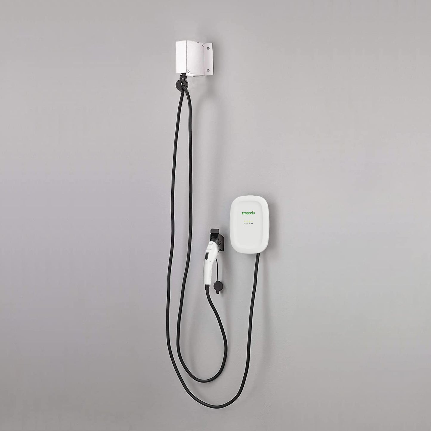 Universal EV Charger Cable Retractor | Wall Mounted Cable Management System | Works with EV Charging Cables from 20 to 25mm