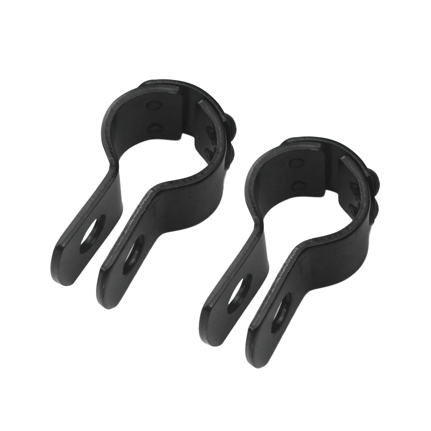 Adsspro Universal CNC M8 Motorcycle Foot Pegs 90 Degree Foldable Foot pegs Footpegs CNC Anti-Skid Footrest Foot Rest Pedal for Motorbike Mini Bike Dirt Pit Bike (Black)