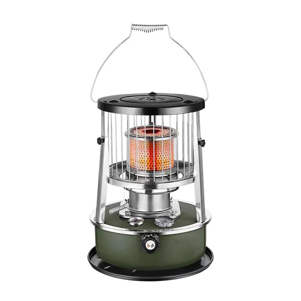 Portable Kerosene Heater, 4.5L Non Electric Radiant Oil Stove Space Heater with 360 Degree Heating and Adjustable Hood, for Indoor Camping Emergency