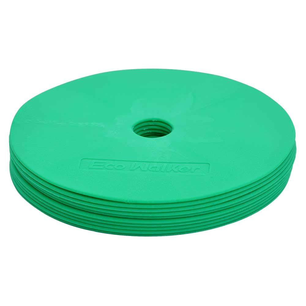 Eco Walker Flat Cones Spot Markers Soccer Basketball Sports Speed Agility Training