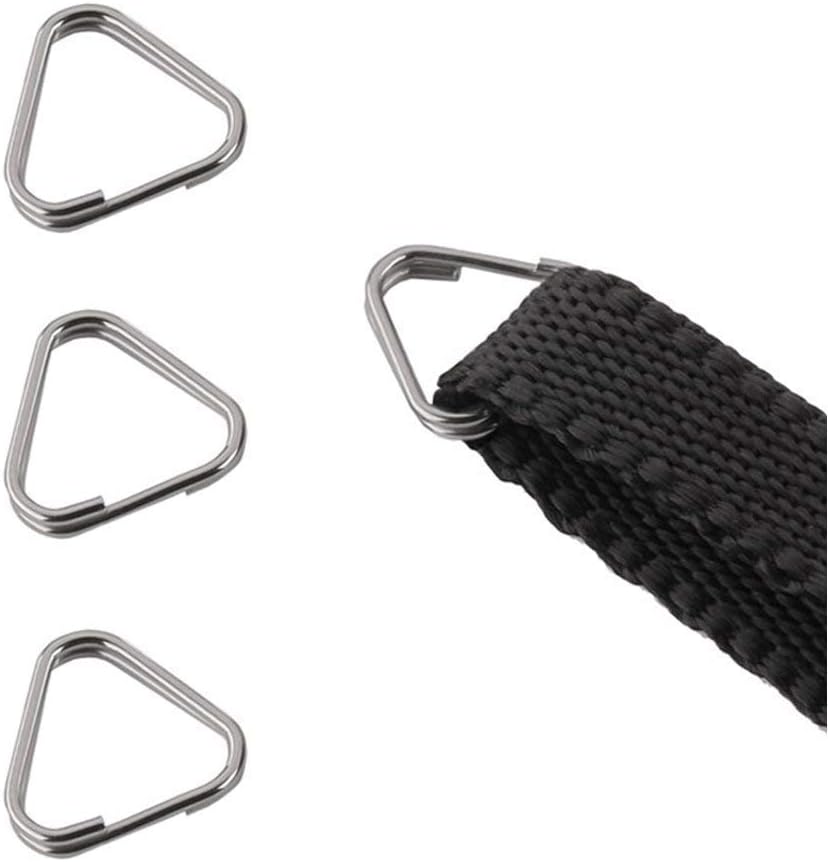 4 Foto&Tech Pieces Lug Ring Camera Strap, Triangle Split Ring Hook, Compatible with Fujifilm Lecia Nikon Canon Sony