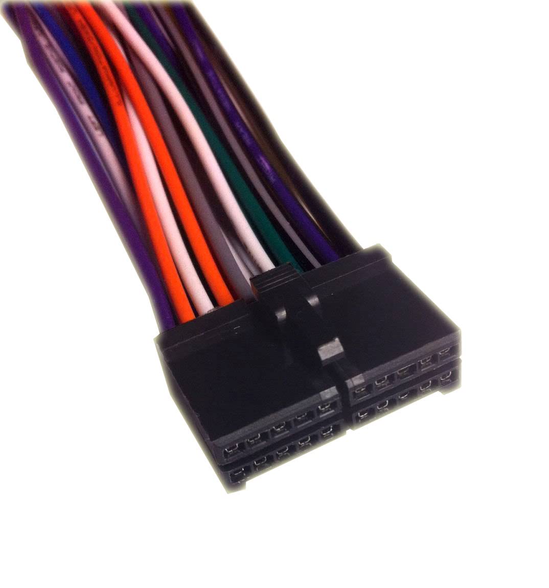 Generic 20 CD3010X VX7010 VX7020 VX7021 Pin Auto Stereo Wiring Harness Compatible with Jensen / / / CD Receiver