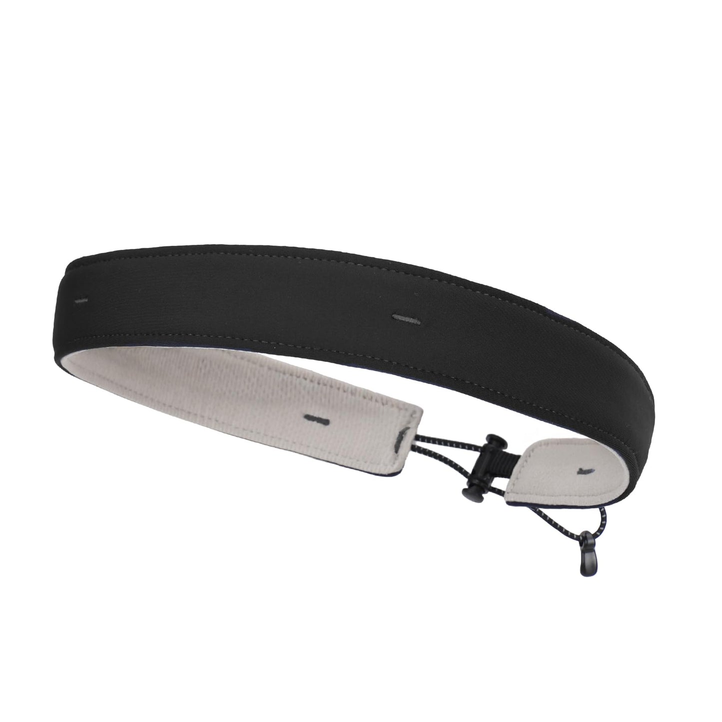 Sukeen 1" Sweat Bands Headbands for Men, Moisture Wicking Sports Mens Headband, Adjustable Non-Slip Sweatbands for Men, Breathable Sweat Band for Running, Cycling, Football, Fitness, Black