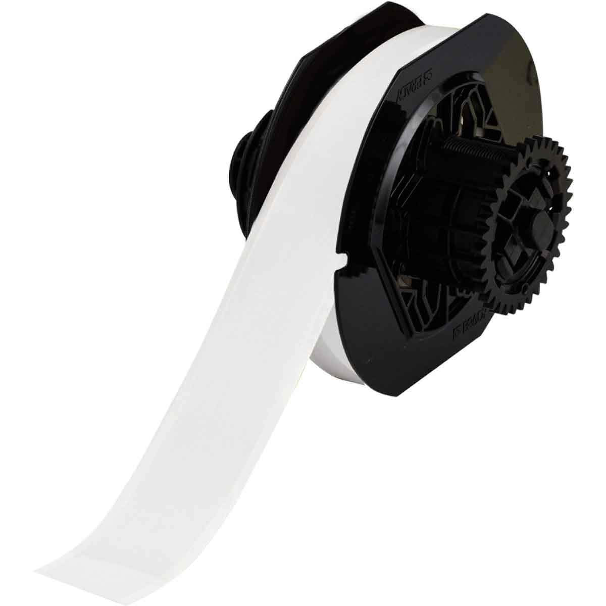 Brady B30C-1125-549-WT 100' Length x 1.125" Width, B-549 Polyester, White BBP31 Temperature Label Stock