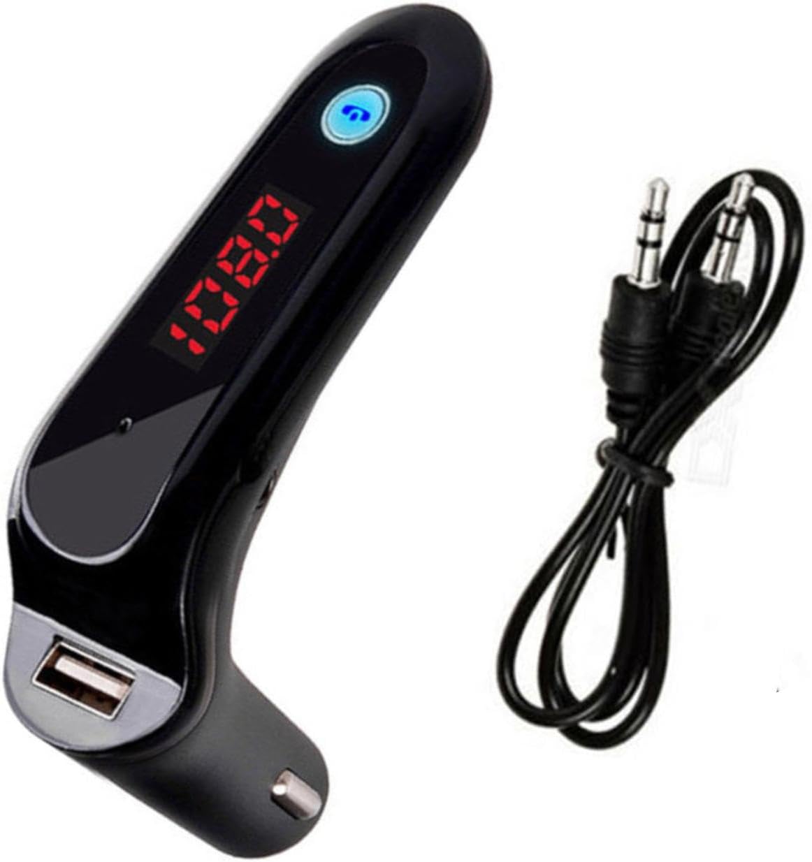 DBEIXIWEI 12V-24V MP3 5V 2.5A Car Player FM Transmitter with USB Output Fast Charging for Phones Tablets