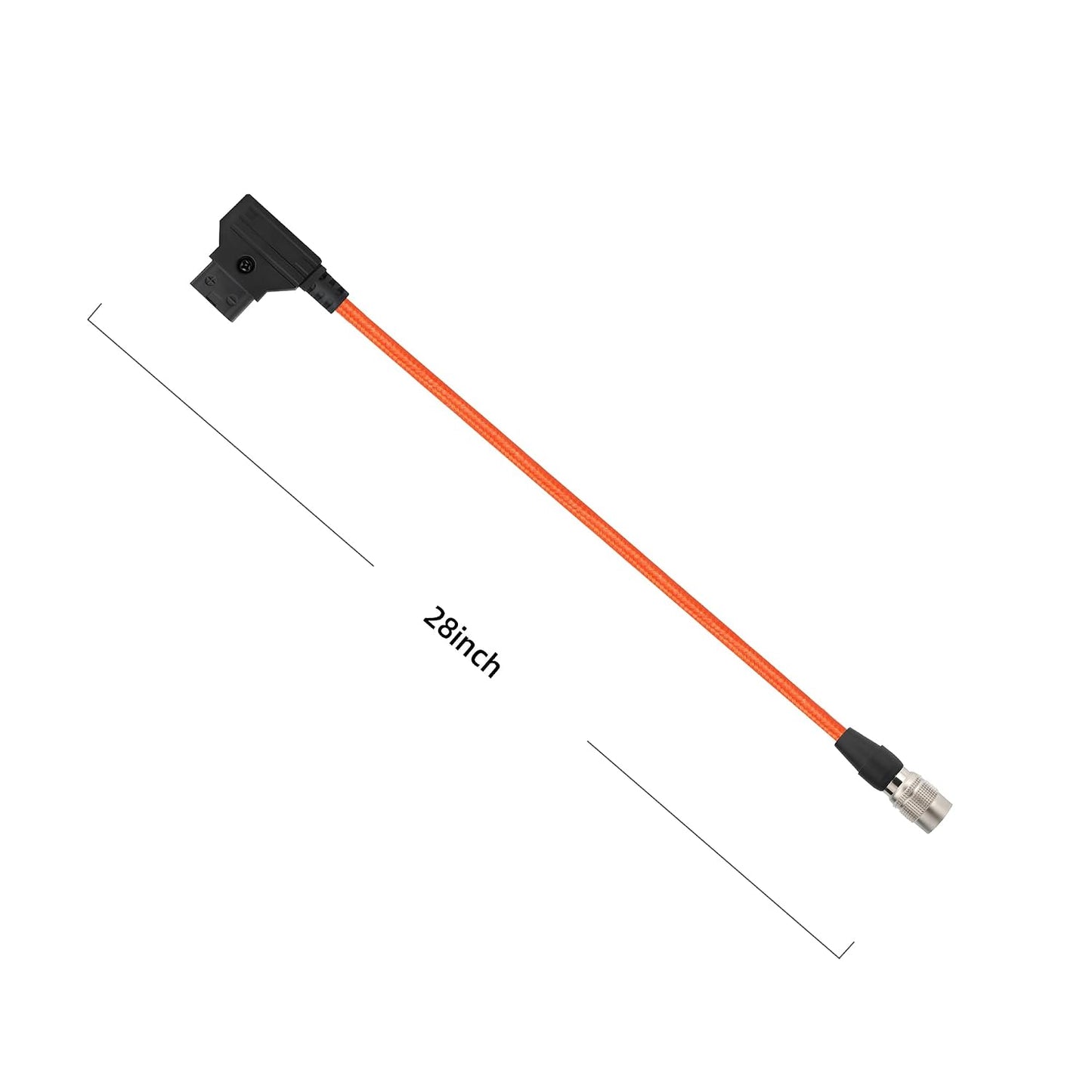 LSYRIA 4 688/633, MixPre-10 F8/F4/F8N, AC7/DP7, D Tap to Hirose Pin Male Power Cable, Compatible with for Sound Devices