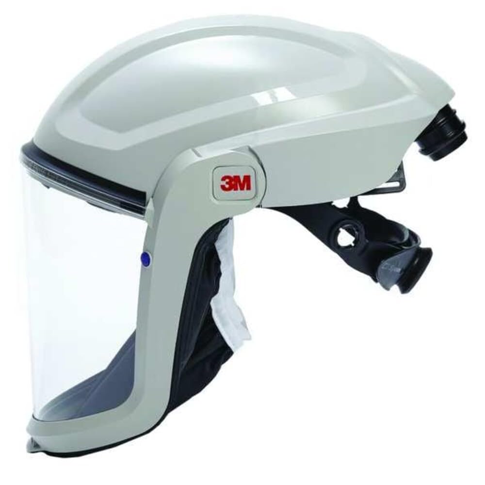 3M Versaflo Respiratory Faceshield Assembly M-206/37299(AAD), with Comfort Faceseal, Grey, Plastic, 1 EA/Case
