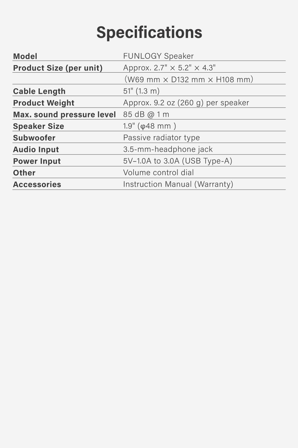 FUNLOGY 14W 30 Speaker - Stereo PC Speakers, USB Powered, Compact Size with Tilt Design, Volume Dial Control