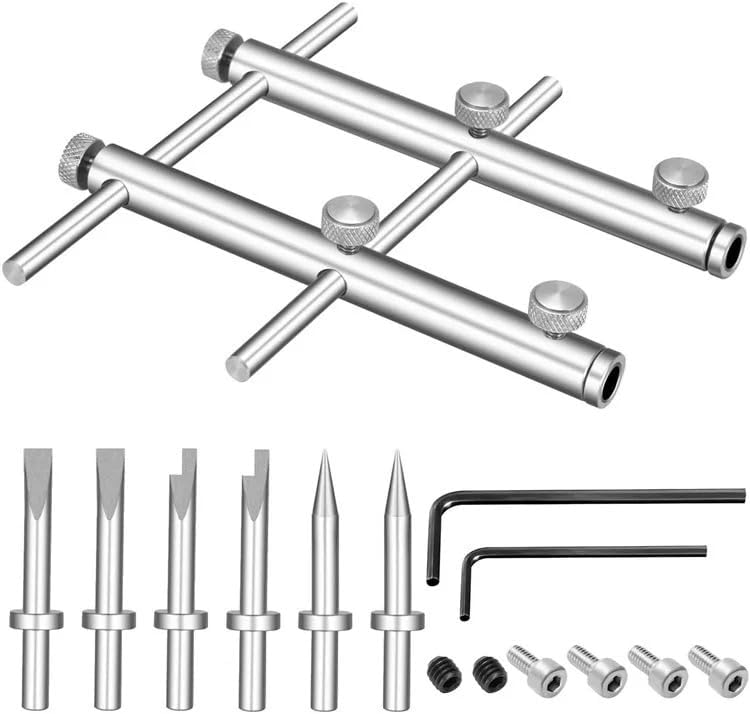SNLxStudioz 303 4 1"-4.3" (25-110mm) Lens Spanner Wrench Kit with Suction Cup Tool - Stainless Steel Anti-Magnetic