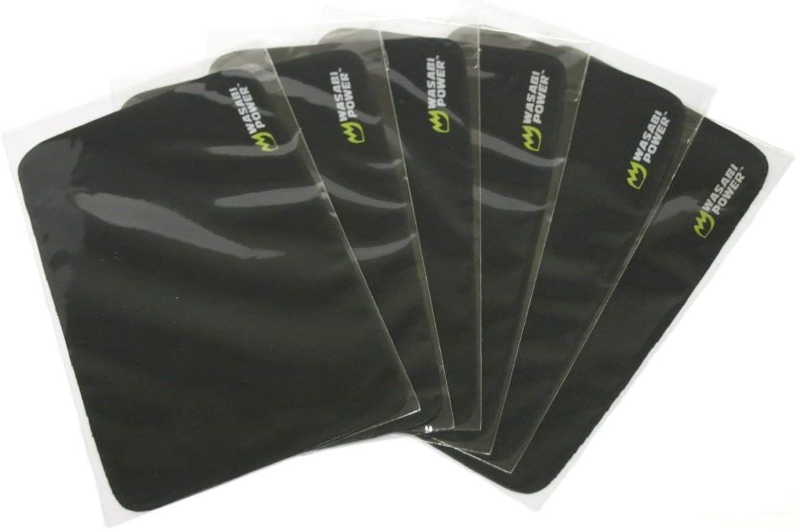 Wasabi Power 6 Pack Microfiber Cleaning Cloths