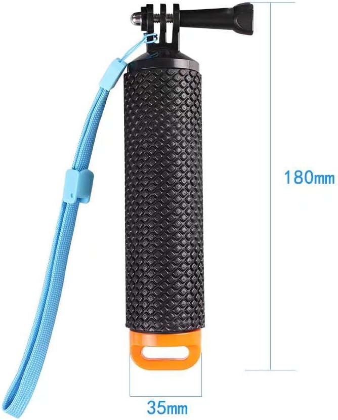 LSYRIA 13/12/11/10/9/8/7/6/5/4/3+/Session, Floating Hand Grip Waterproof Monopod Suitable for GoPro Hero Action Camera