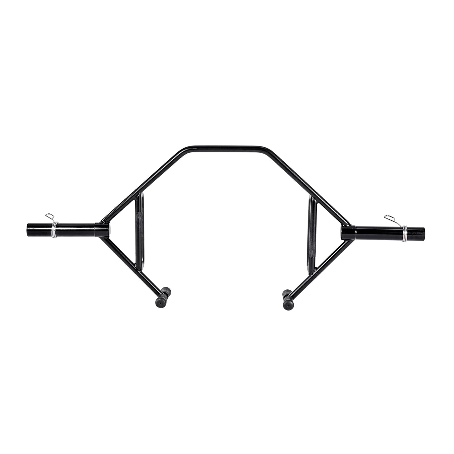 VEVOR Trap Bar Hex Bar, Open-Ended Frame Hex Barbell, 2-Inch 800 LBS Capacity Shrug Bars with Knurled Grips, Weightlifting and Strength Training Equipment, Home Gym for Squats Deadlifts Shoulder Press