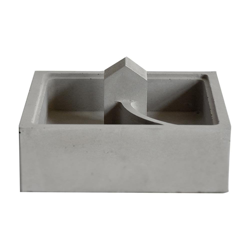 Silicone Molds for Concrete Flower Pots,Square Geometric Silicone Planter Molds Succulent Plant Flowerpot Molds Cement Clay Molds DIY Handcraft Decoration Tool