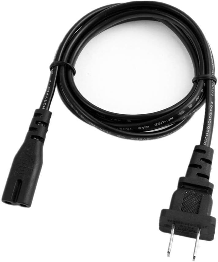 LKPower XPE460 AC Power Cord Compatible with Crenova LED Video Projector