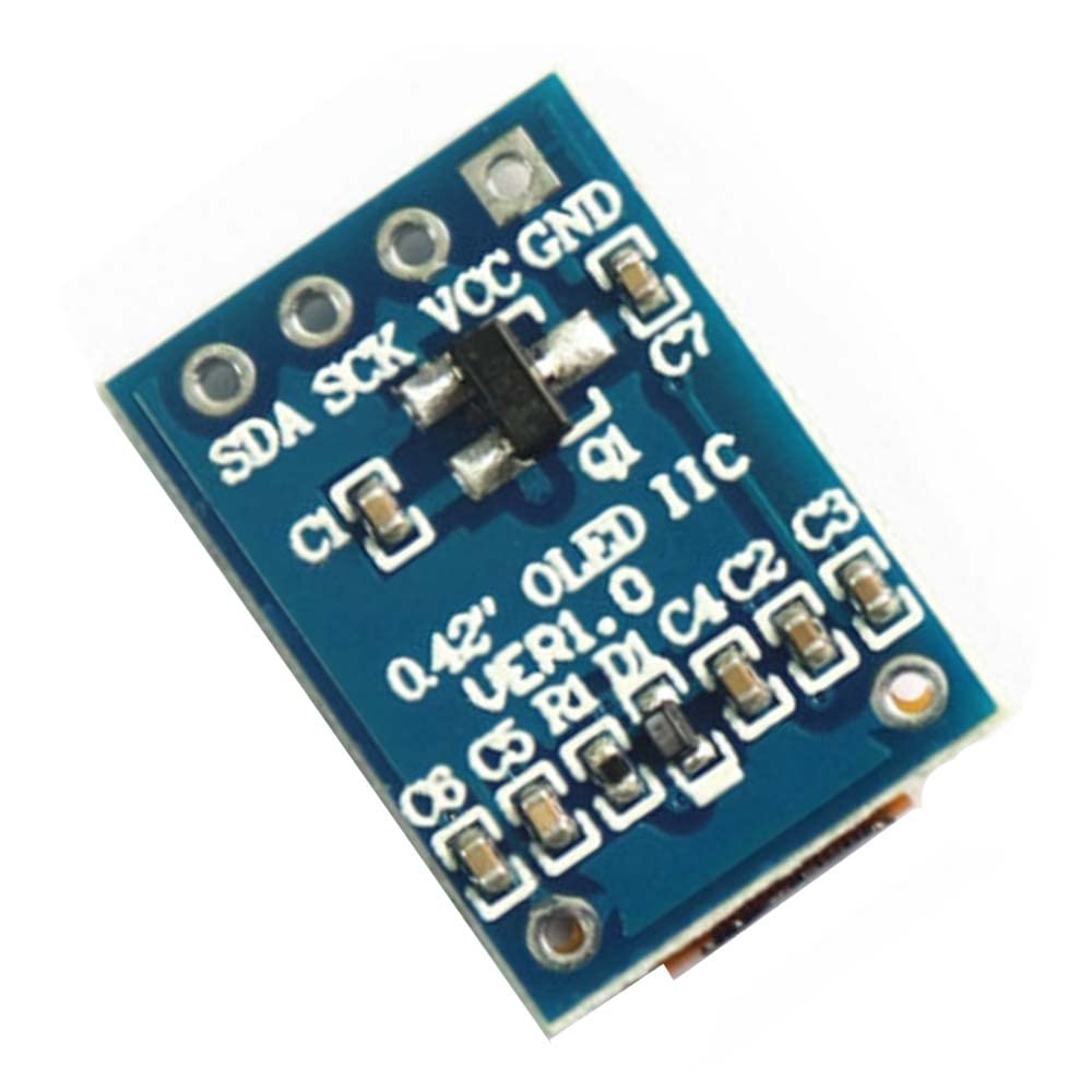 Senzooe 0.42 inch 72X40 4pin OLED display LCD screen IIC interface module