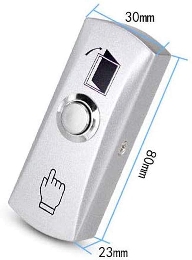Biometric Fingerprint Security Access Control Systems with 600lbs Magnetic Lock,Exit Motion Sensor,Metal Exit Button with Base,110V-240V Power Supply Unit,Wired Doorbell,RFID Cards & RFID Key Fobs