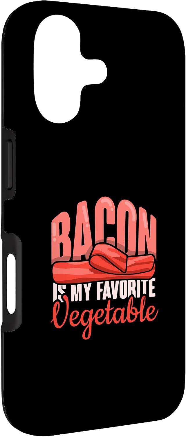Bacon Lovers Gifts Men - Bacon Pajamas Women 17 Bacon is My Favorite Vegetable - Making Bacon Case for iPhone
