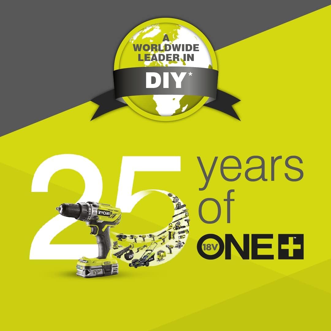 Ryobi R18SDS-0 ONE+ SDS Plus Cordless Rotary Hammer Drill (Body Only) - Hyper Green