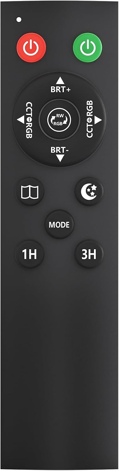 WOWLUMEN 2025 42W Upgrade Remote Controller for UFO Floor Lamp-Black