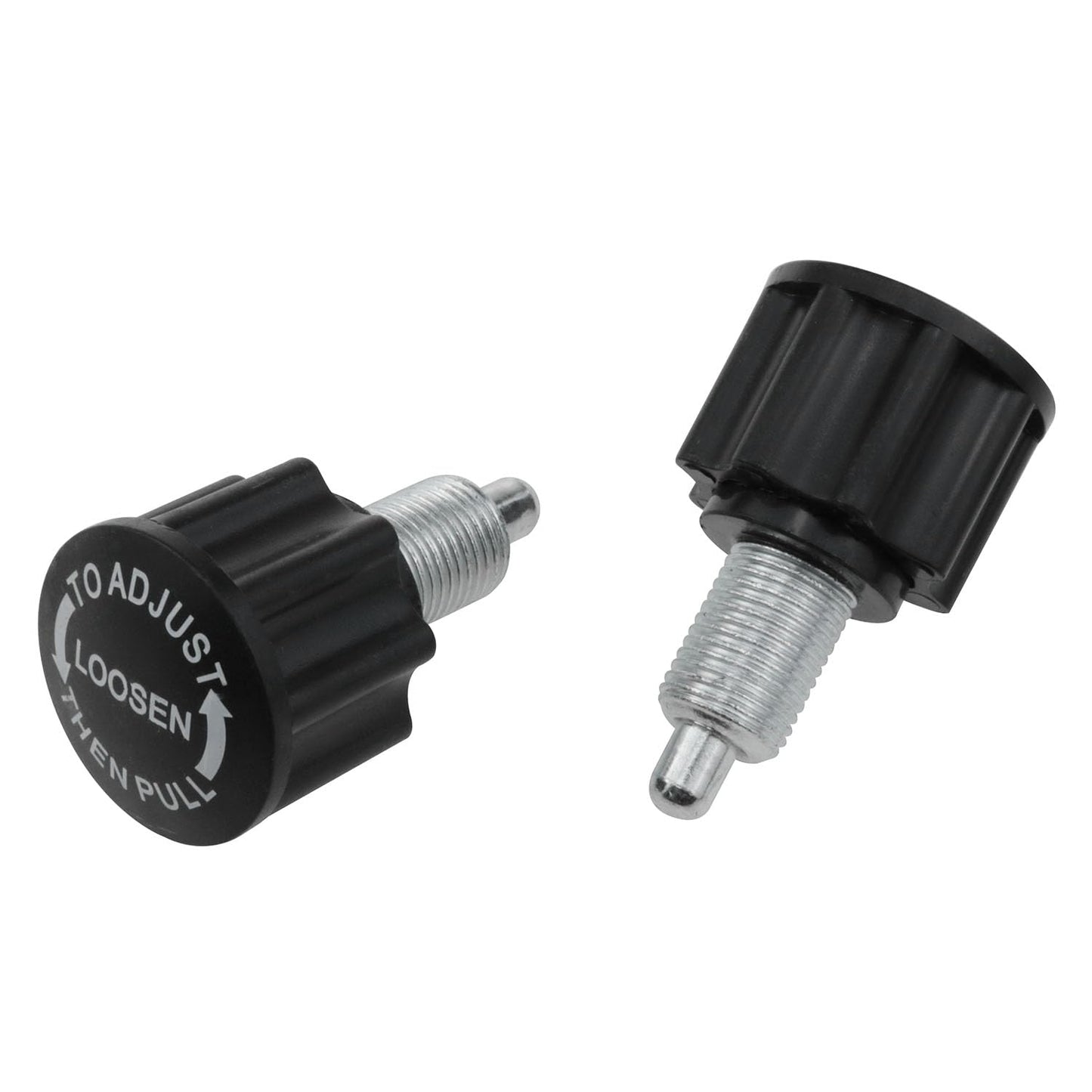 Zangc M18 pop-Out pin knob Pull pin Spring knob for Exercise Equipment Bicycle Equipment Exercise Bike Replacement Parts Black 2PCS (M16)