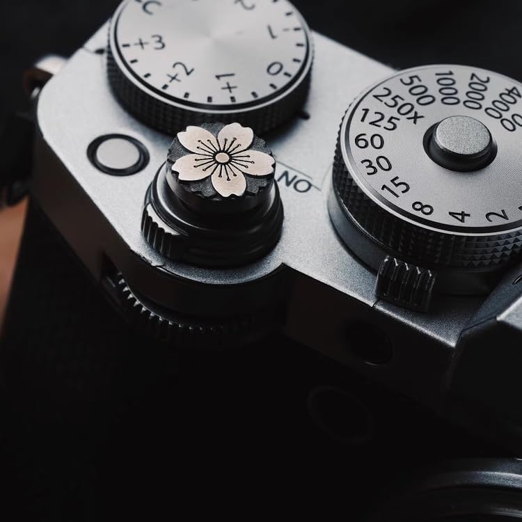 Sinm Shutter Button, Handmade, Aluminium Alloy, Shutter Release Button Compatible with Fujifilm Camera, Release Button