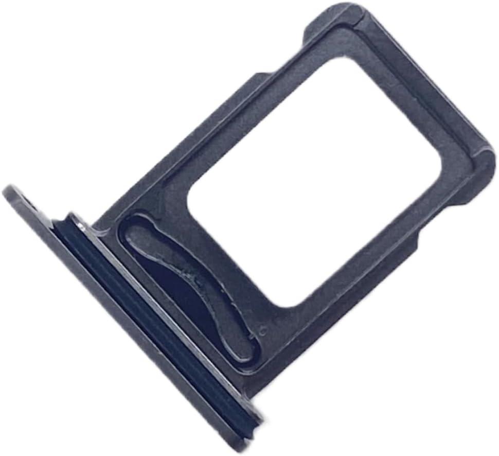 15 15 Dual SIM Card Tray Slot Holder Replacement for iPhone Pro Pro Max with Waterproof Rubber Ring and Sim Card Tray