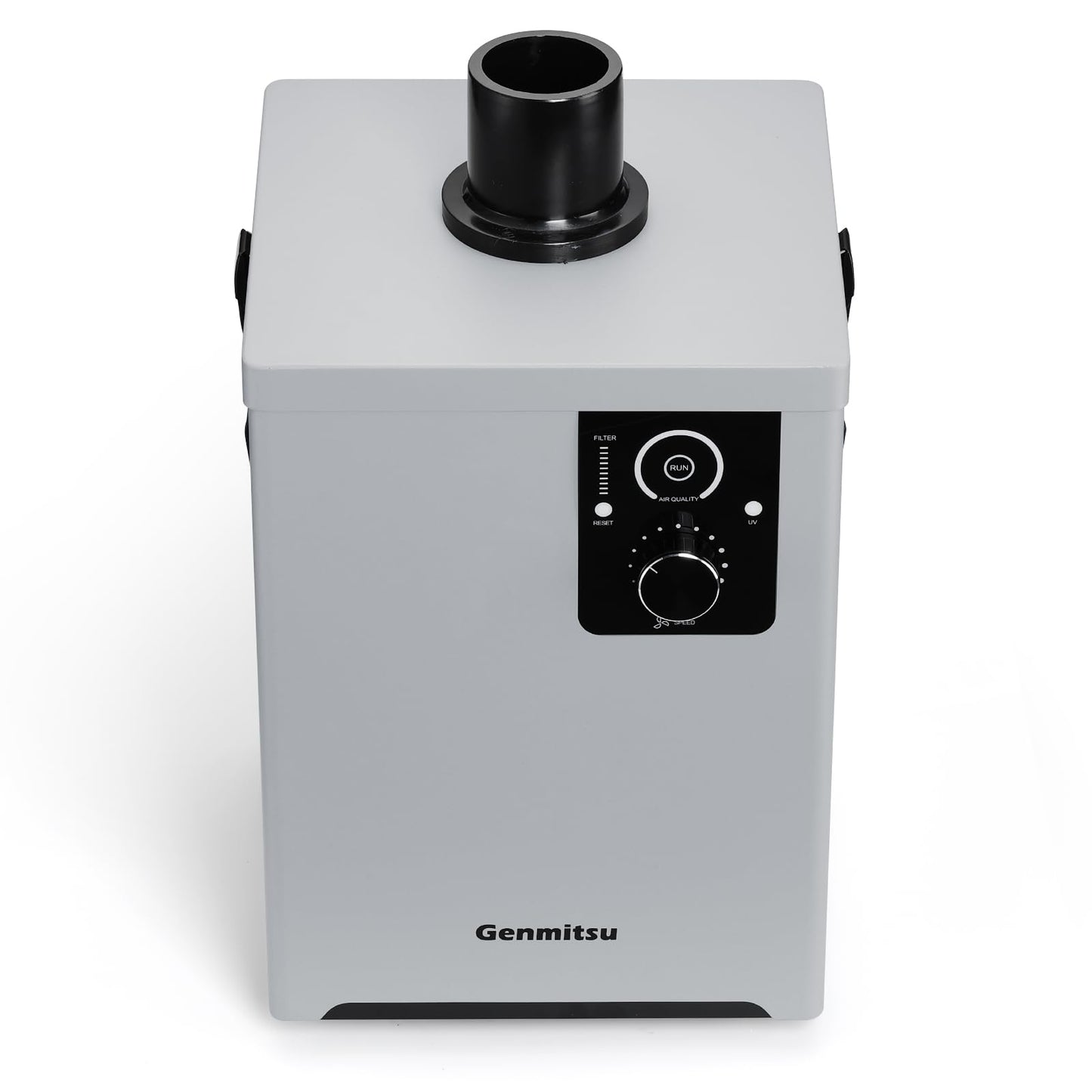Genmitsu MD13 Smoke Purifier for Genmitsu L8, Fume Extractor with Four Layer Filtration 99.97% Purification Rate, LED Interface Function, Portable Wheels Smoke Absorber for Soldering Stations