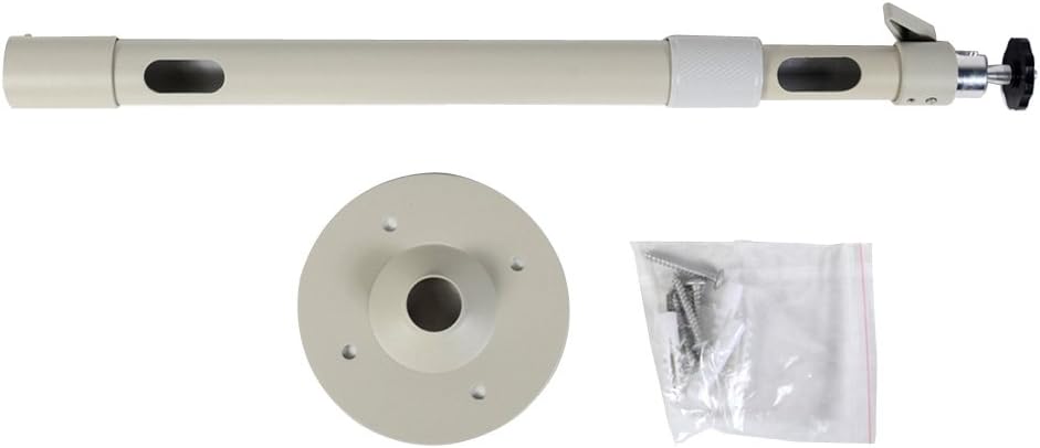 VideoSecu 1/4 20 MCB24 1XS Security Camera Wall Ceiling Mount Bracket Stand Tilt Swivel Mounting Device for Some Mini