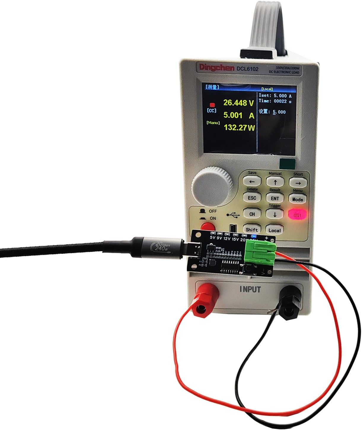 Euogeudel 2PCS PD3.0/3.1 5V 9V 12V 15V 20V 28V 5A USB-C QC Trigger Module Female Input Adjustable Voltage Power PD Sink