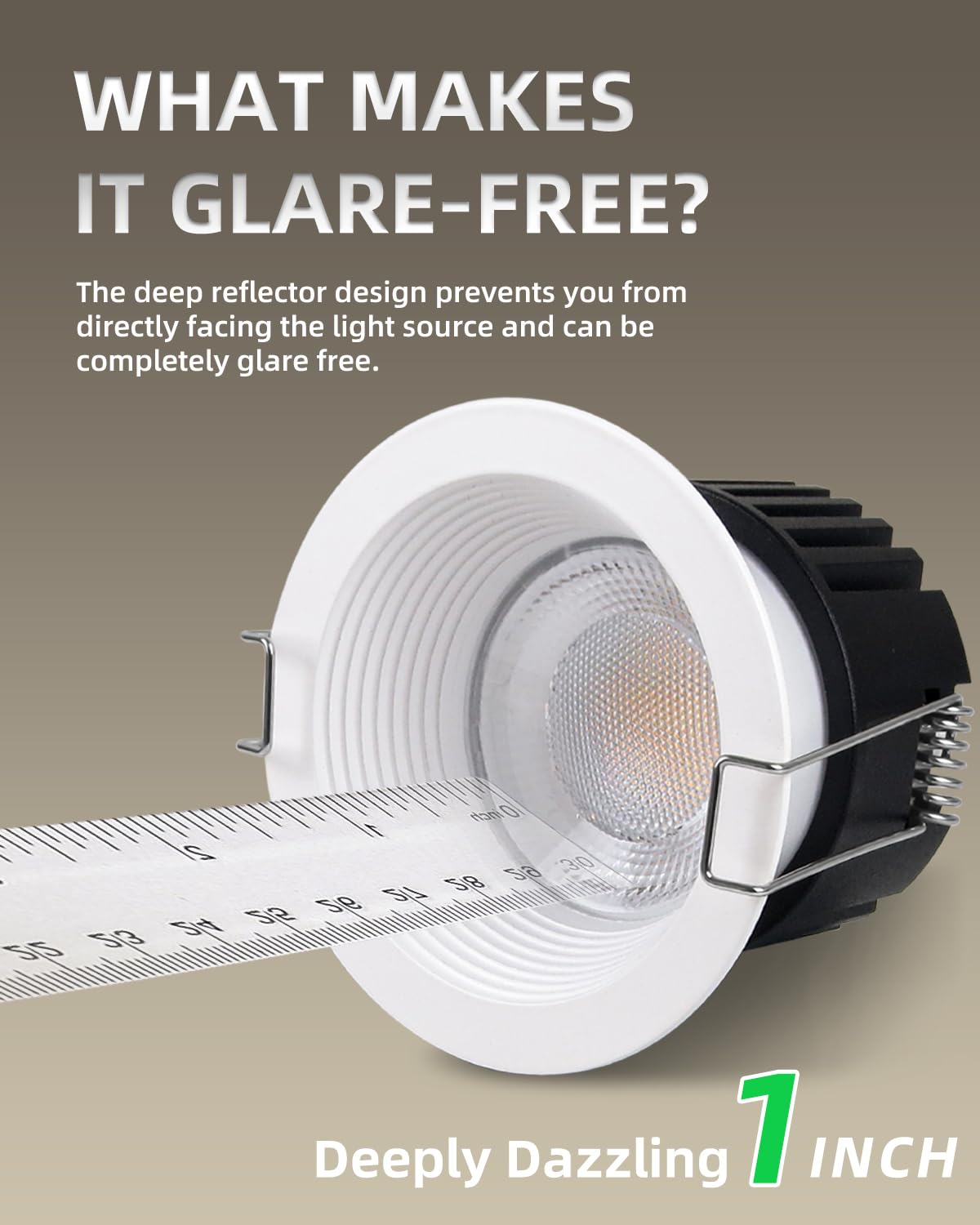 zouzai 3 Inch Anti-Glare LED Recessed Downlight with Junction Box, 5CCT Selectable 2700K/3000K/3500K/4000K/5000K, Dimmable, IP65 Waterproof for Shower, 12W COB, CRI90+, (White, 3 inch 【12 Pack】)