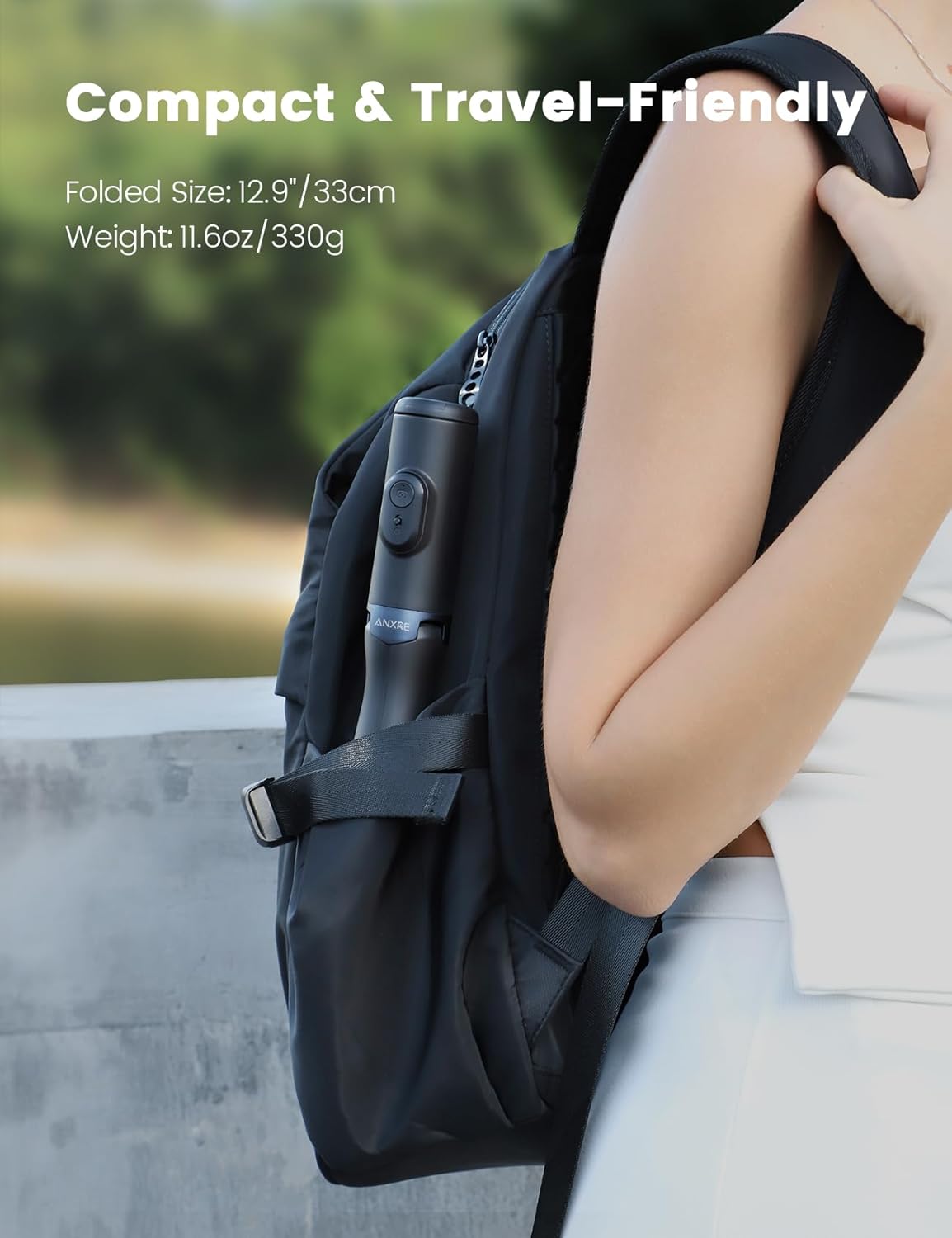 ANXRE 67.7" NT99 Selfie Stick Tripod with Light, Extendable Tripod Stand with Remote for Camera Phone Filming Vlogging