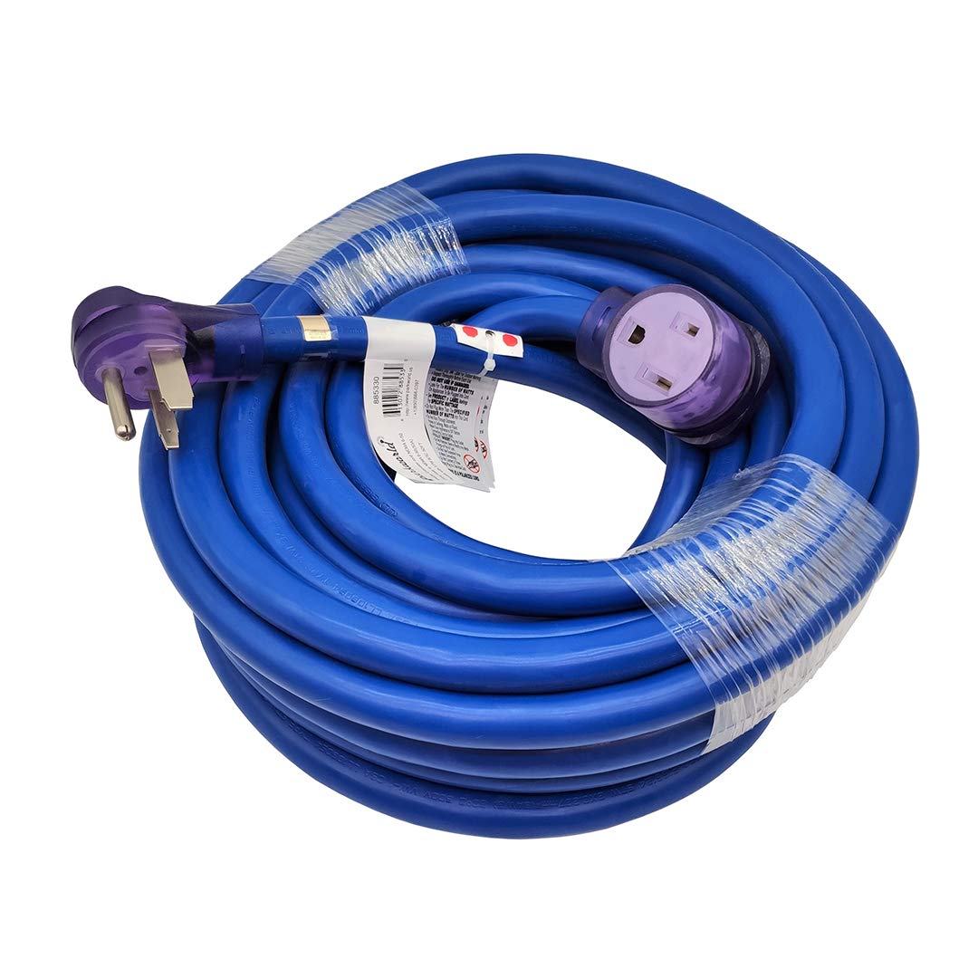 Parkworld Welder Extension Cord NEMA 6-50 Extension Cord, 6-50P to 6-50R STW 8AWG/3C for 40 Amp 250 Volt (50FT)