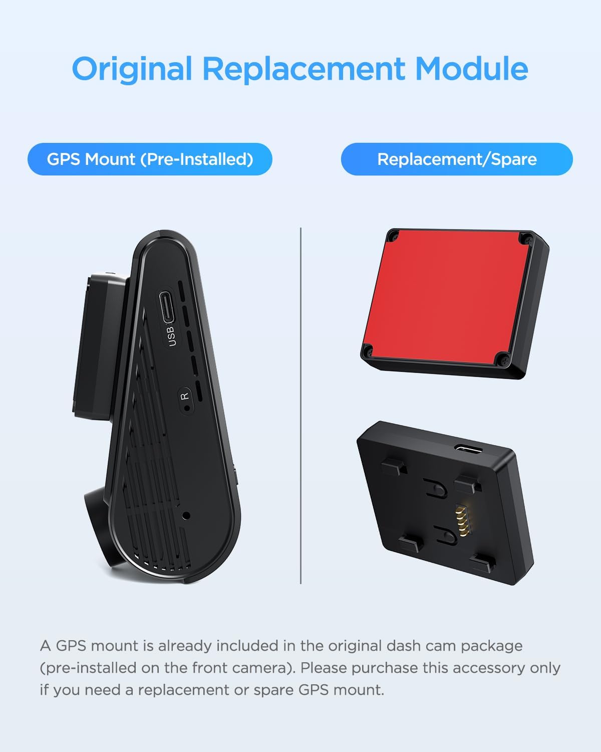 VIOFO A329/A329S/A229PRO/A229PLUS/A229Ultra GPS Module for Dashcam