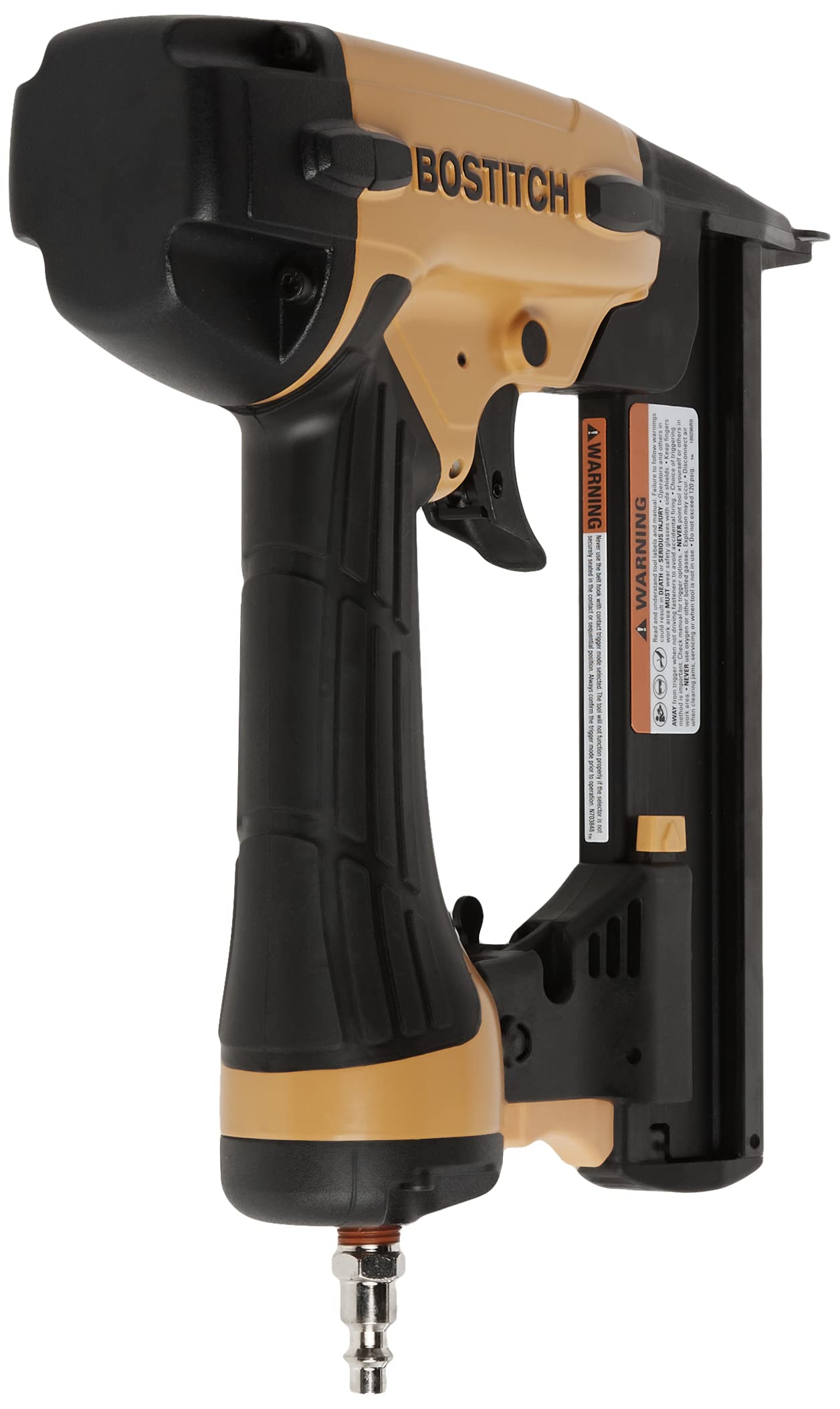 BOSTITCH Finish Nailer Kit, 16GA, Smart Point, Pneumatic with Crown Stapler, Narrow, 18GA (BTFP71917 & SX1838K)