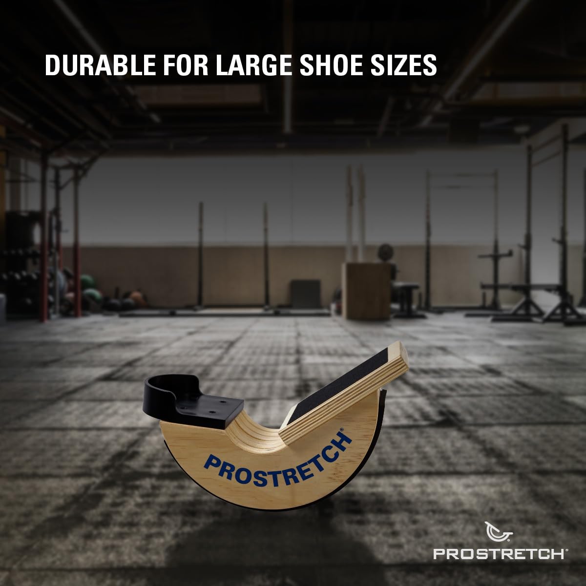 ProStretch Wooden Original Calf Stretcher and Foot Rocker for Plantar Fasciitis, Achilles Tendonitis, and Tight Calves