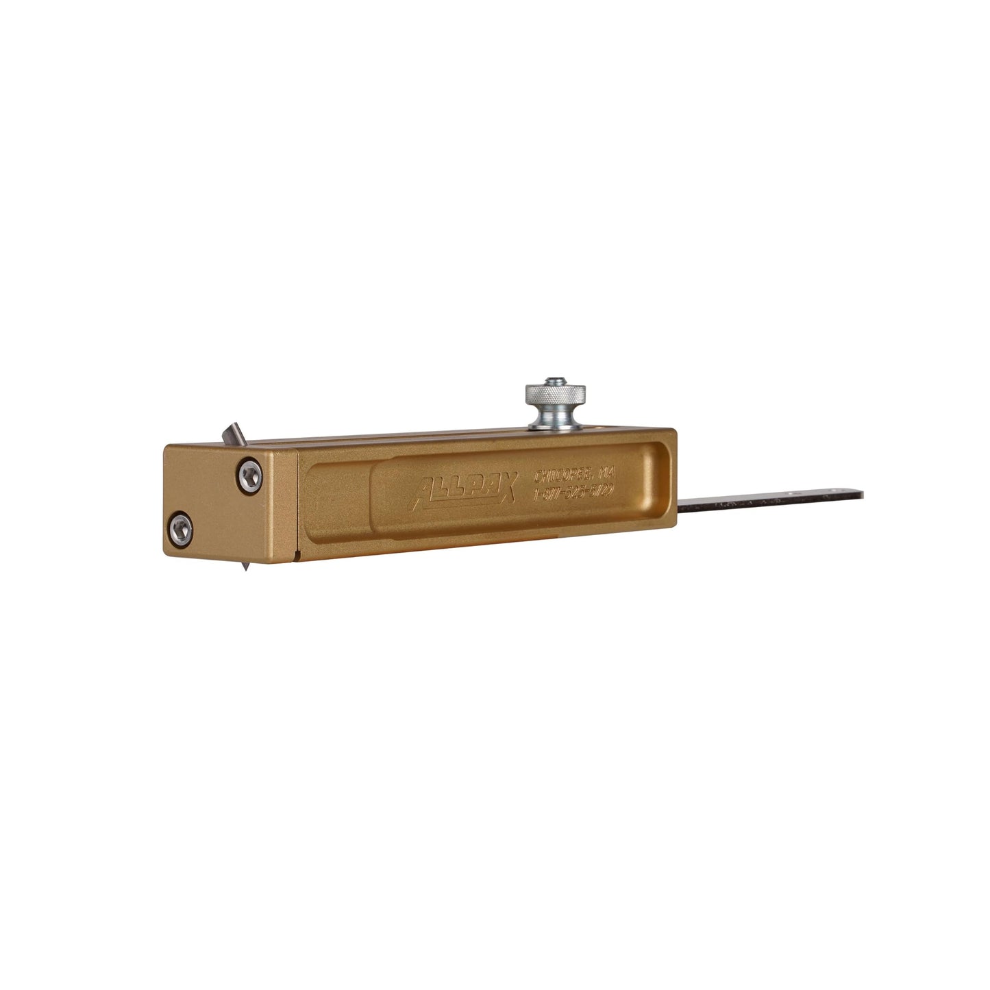 Allpax Heavy-Duty Gasket Cutter 0-61" Diameter w/Premium Brass Cutter Block and Cutting Board, Steel Extension Bars, and Rugged Storage Case (AX6050)