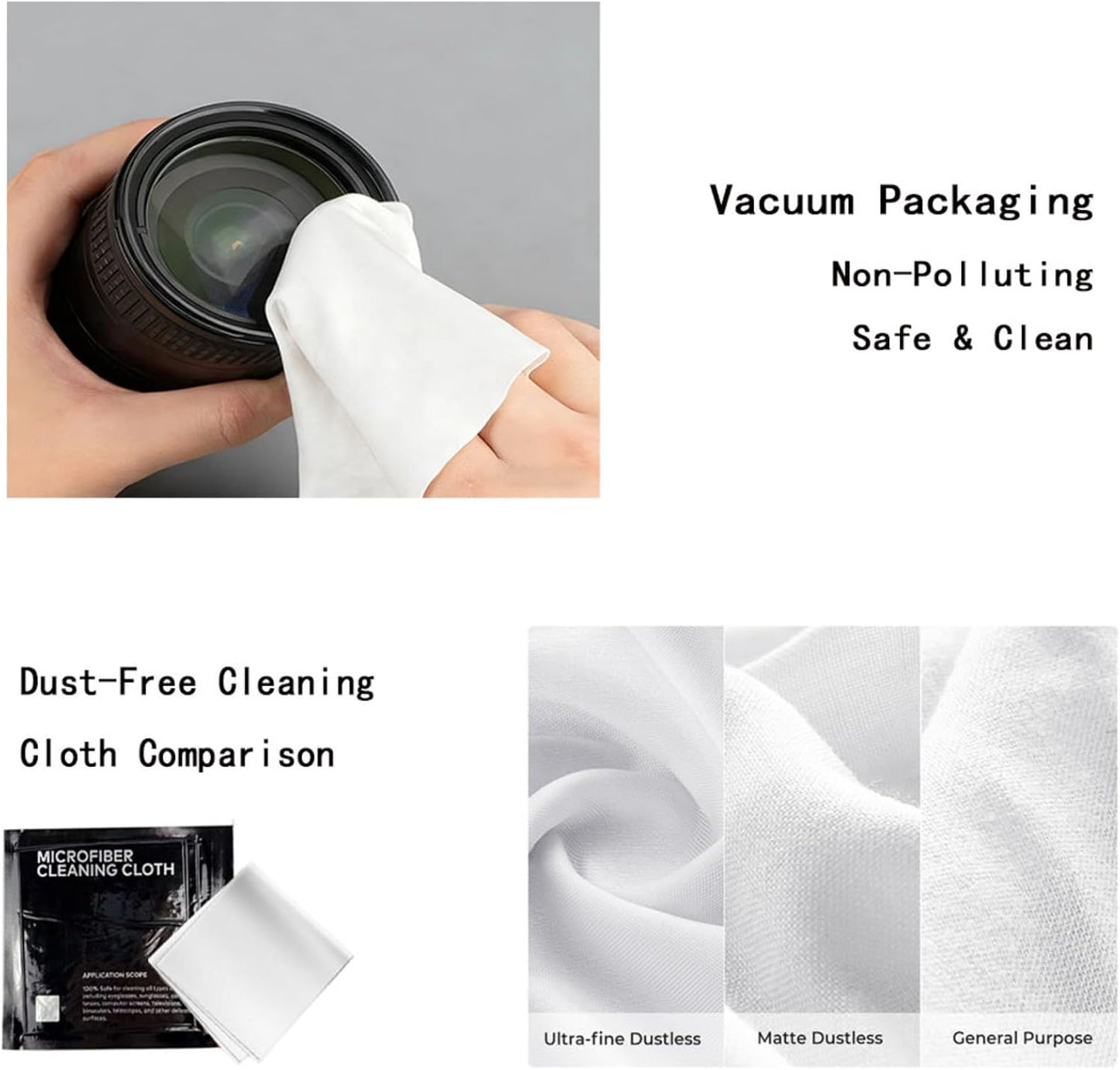 YOFOTIXAUU 37mm (3pcs) 4 6 8 Set, (37mm) Star Filters Kit Points Cross Screen Starburst Filters Lens Cap & Cleaning