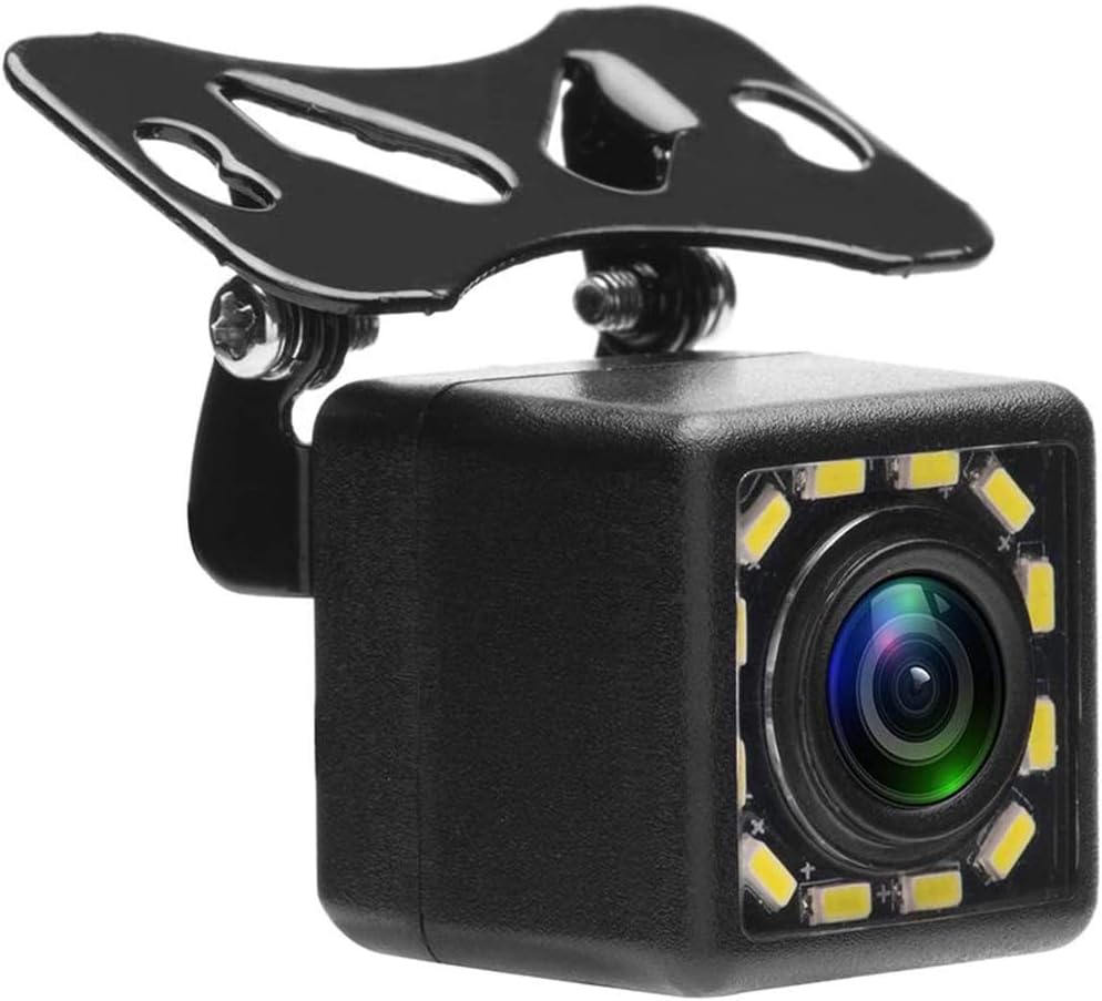 CAMECHO 170 12 Vehicle Backup Camera Waterproof Car Rear View Camera Wide Angle LED Night Visions Backup Reversing