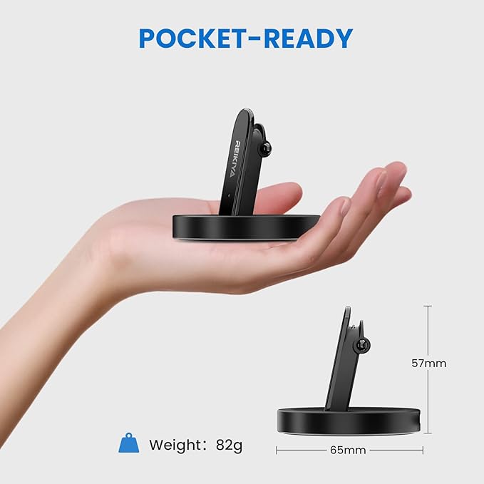 REIKIYA Charging Stand for Ray-Ban Meta Smart Glasses, Portable Charging Dock for Wayfarer, Headliner, Skyler with 3.3 ft USB-C Cable, Charger for Meta Glasses RayBan, RayBan Meta Accessories