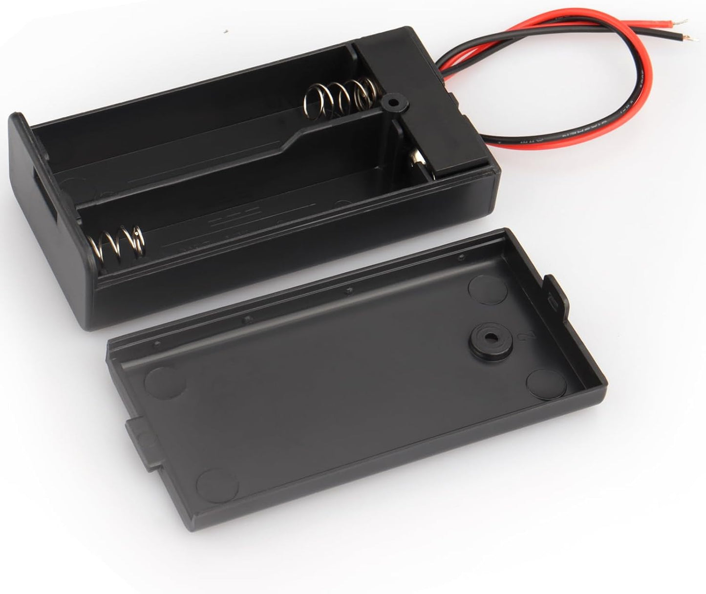 VWEICYY 6PCS 2 1.5V (6) x AA Battery Holder Enclosures with Wire Leads and On/Off Switch