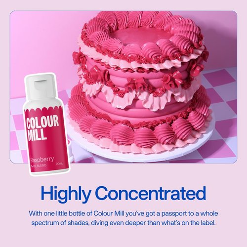 Colour Mill Oil-Based Food Coloring - Caramel Flavor, 20 Milliliters for Vibrant Baking