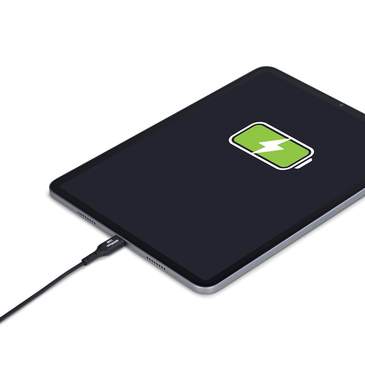 StarTech.com 15ft (4.5m) 3A, 2.0, USB-A to USB-C Charging Cable, Charge & Sync, USB TPE Jacket, Black USB Charging Cord