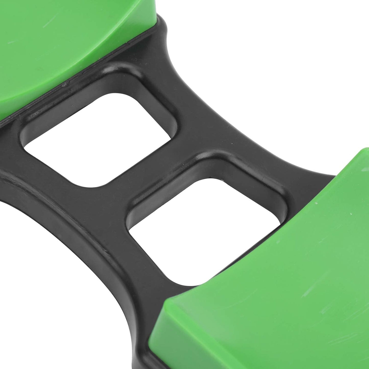 Gavigain Dumbbell Bracket Mat,Home Dumbbell Frame Stand Prevent Rolling Dumbbell Rack Holder(1Pair)